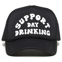 Chapéu de caminhoneiro Funky Junque Support Day, bebendo para mulheres