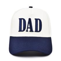 Chapéu de caminhoneiro KIDHABE Vintage Dad para homens, boné bordado