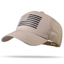 Chapéu de caminhoneiro RONGJUN American Flag Snapback