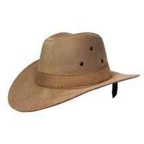 Chapéu de Camurça Cowboy Barretos Country Boiadeiro Vaqueiro