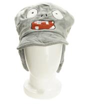 Chapéu de cosplay Plants vs Zombies Warm Plush para adultos e crianças