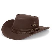 Chapéu de Couro Country Vaqueiro Cowboy Masculino e Feminino- Traiado