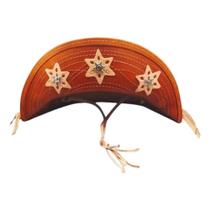 Chapéu De Couro Lampião Cangaceiro Nordestino - Marrom Chapéu De Couro Lampião Cangaceiro Nordestino - Marrom