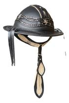 Chapéu De Couro Nordestino Dominguinhos Elegante Preto