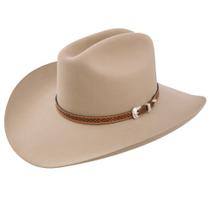 Chapéu de cowboy Stetson Marshall para homens bronzeado tamanho 7.5 Chapéu de cowboy Stetson Marshall para homens bronzeado tamanho 7.5
