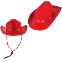 Chapéu de cowboy vermelho infantil da The Dreidel Company