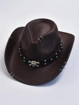 Chapéu De Cowboy Vintage Masculino Em material sintético Estilo Jazz Panama Sombrero Hombre Chapéu De Cowboy Vintage Masculino Em material sintético Estilo Jazz Panama Sombrero Hombre