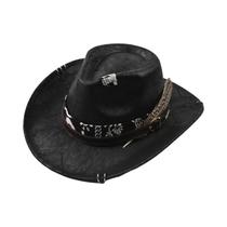 Chapéu De Cowboy Vintage Masculino Feito À Mão Em material sintético Estilo Jazz Panama Sombrero Chapéu De Cowboy Vintage Masculino Feito À Mão Em material sintético Estilo Jazz Panama Sombrero