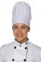 Chapéu de cozinheiro(a) com elástico - Demorgan Uniformes