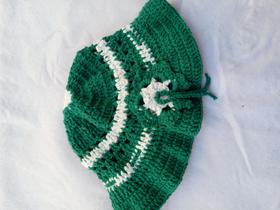 Chapéu de crochê 100 % algodão