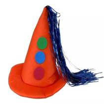 Chapéu De Dublado Colorido Para Fantasia De Palhaço Infantil Chapéu De Dublado Colorido Para Fantasia De Palhaço Infantil