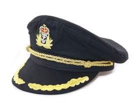 Chapéu de fantasia Ibeauti unissex para adultos ajustável Captain Black Chapéu de fantasia Ibeauti unissex para adultos ajustável Captain Black
