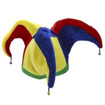 Chapéu de fantasia USHOBE Halloween Clown Jester Mardi Gras Party