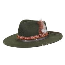 Chapéu de Feltro Campo Raiz Verde Escuro Pralana 37380 Chapéu de Feltro Campo Raiz Verde Escuro Pralana 37380