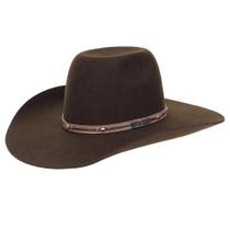 Chapéu de Feltro Marrom Copa Alta Texas Diamond 20837