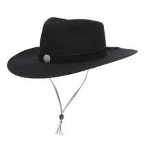 Chapéu de Feltro Preto Laçador Pralana 30772