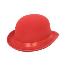 Chapéu De Festa Para Homens E Mulheres, Estilo Mágico, Jazz, Preto E Vermelho, Chapéu Bowler Chapéu De Festa Para Homens E Mulheres, Estilo Mágico, Jazz, Preto E Vermelho, Chapéu Bowler
