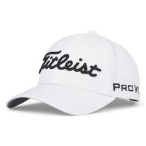 Chapéu de golfe Titleist Tour Performance para homens branco/preto