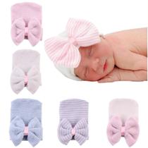 Chapéu de hospital upeilxd para recém-nascido, menina de 0 a 6 meses