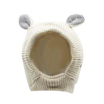 Chapéu de inverno com aba de ouvido, chapéu de algodão infantil para bebês