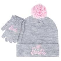 Chapéu de inverno com luvas Barbie Girls Ultra Soft Pink 5-13Y