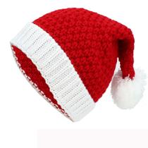 Chapéu de inverno de lã tricotado Papai Noel Anime para adultos Chapéu de inverno de lã tricotado Papai Noel Anime para adultos
