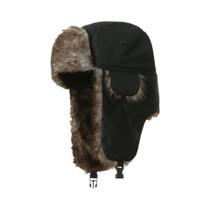 Chapéu De Inverno Impermeável Para Homens, Estilo Aviador, Com Protetores De Orelha, Gorro Quente