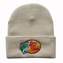 Chapéu de inverno masculino Bass-Pro-Shop, unissex, clássico, de malha, Beanie Str