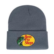 Chapéu de inverno masculino Bass-Pro-Shop, unissex, clássico, de malha, Beanie Str