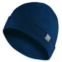 Chapéu de inverno MERIWOOL unissex Merino Wool Cuff Beanie Navy
