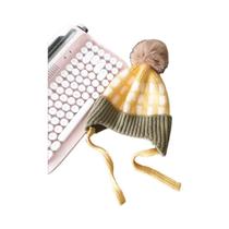 Chapéu De Inverno Unissex Com Forro De Lã Para Bebês, Gorro Com Pompom, Boné Infantil Para Meninas E