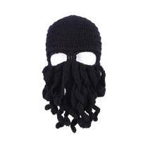 Chapéu De Lã Artesanal Em Forma De Polvo Para Homens E Mulheres, Casual, Moderno E Engraçado Chapéu De Lã Artesanal Em Forma De Polvo Para Homens E Mulheres, Casual, Moderno E Engraçado