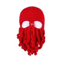 Chapéu De Lã Artesanal Em Forma De Polvo Para Homens E Mulheres, Casual, Moderno E Engraçado Chapéu De Lã Artesanal Em Forma De Polvo Para Homens E Mulheres, Casual, Moderno E Engraçado
