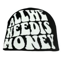 Chapéu de malha Allwes Needis Moneys Anime Winter Beanie