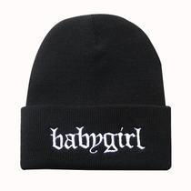 Chapéu de malha Babygirls Anime Winter Beanie, material macio