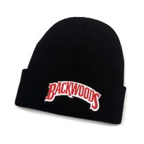 Chapéu de malha Backwoods Bordado Anime Winter Beanie Chapéu de malha Backwoods Bordado Anime Winter Beanie
