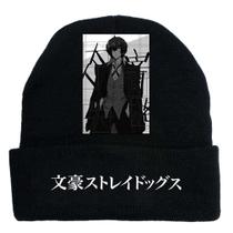 Chapéu de malha Bungos Stray Dogs Anime Winter Warm Unissex