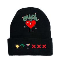 Chapéu de malha Bunnys Anime Winter Warm Beanie 36-60cm Chapéu de malha Bunnys Anime Winter Warm Beanie 36-60cm