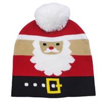Chapéu de malha Christmas Anime Winter Warm Unissex 52-62cm Chapéu de malha Christmas Anime Winter Warm Unissex 52-62cm