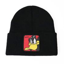 Chapéu de malha Daffys Ducks Anime Winter Beanie de fibra acrílica Chapéu de malha Daffys Ducks Anime Winter Beanie de fibra acrílica