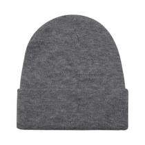 Chapéu De Malha De Lã De Cor Sólida Quente Feminino Outono Inverno Proteção De Ouvido Gorro Versátil