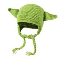 Chapéu de malha Donkey Shreks Green Anime Winter Beanie 56-58cm