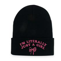 Chapéu de malha e gorro de inverno para meninas Anime I M Literallys Chapéu de malha e gorro de inverno para meninas Anime I M Literallys