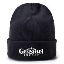 Chapéu de malha Genshin Impacts Anime Winter Beanie unissex Chapéu de malha Genshin Impacts Anime Winter Beanie unissex