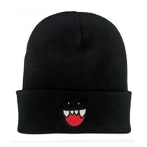 Chapéu de malha Ghosts Cats Anime Winter Beanie macio para adultos