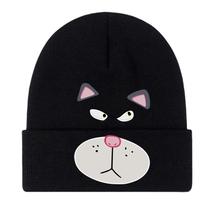 Chapéu de malha Lucifers Anime Winter Beanie Slouch Hat Soft