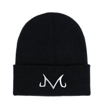 Chapéu de malha Majins Buus, gorro de inverno de anime bordado Chapéu de malha Majins Buus, gorro de inverno de anime bordado