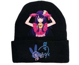 Chapéu de malha Oshis No Ko Hoshinos Ai Anime Winter Beanie