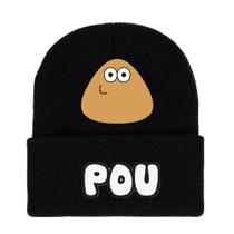Chapéu de malha Pous Anime Winter Beanie Slouch Hat 36-60cm Chapéu de malha Pous Anime Winter Beanie Slouch Hat 36-60cm