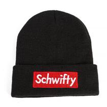 Chapéu de malha Schwiftys Anime Winter Beanie Slouch Hat Soft S Chapéu de malha Schwiftys Anime Winter Beanie Slouch Hat Soft S
